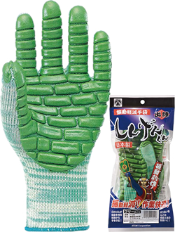 #1120 Gloves for protection against vibration 'Shingenkun'