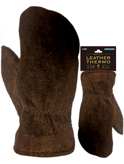 A-925 Leather thermo for protection against cold, 2 fingers