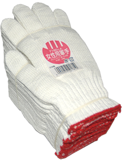T180 Special thread work gloves for women 12 pairs (domestic production)