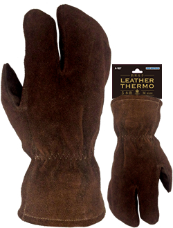 A-926 Рукавицы защитные от холода 'Leather Thermo' 3 пальца