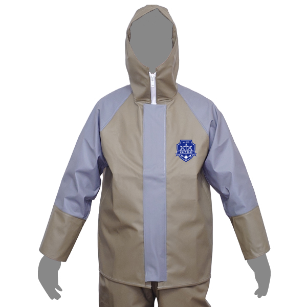 マリンフィールダー　水産用パーカー　OD×グレー　AW-6450