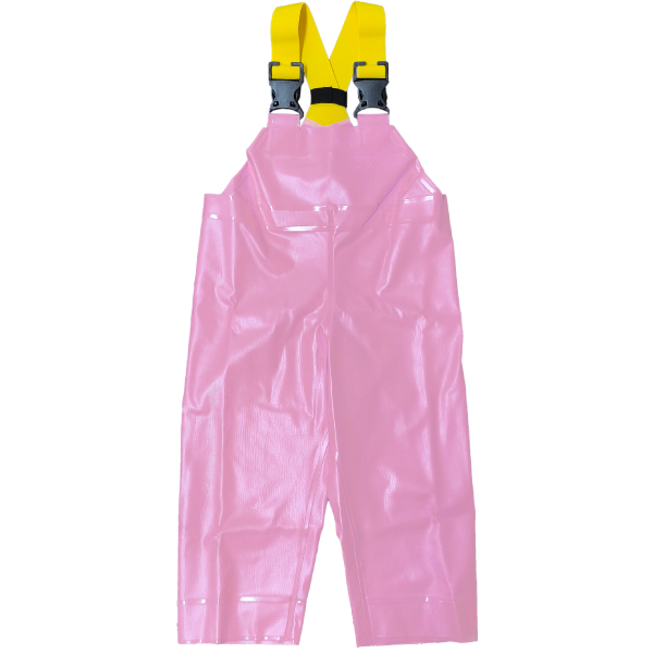 マリンキッズ　水産用胸付ズボン　ピンク　AW-6440